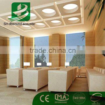 Grooved Noise Reduction Board Interior Decorative Acoustic for conference