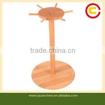 Portable Bamboo Kitchen Appliance Rack for Spoon Shovel Scoop