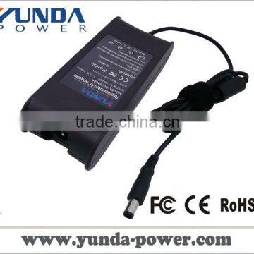 Notebook AC Adapter for Dell 19.5V 4.62A Laptop Power Charger 7.4mm*5.0mm