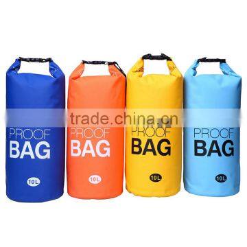 Outdoor Camping Swimming Rafting Cylinder Waterproof Container Dry Bag