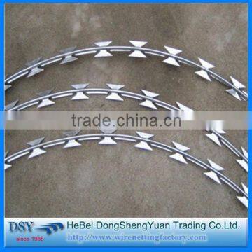 Trade Assurance Razor Barbed Wire Price Per Roll/razor wire fence