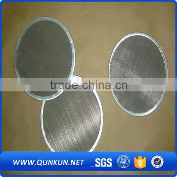 304 316 stainless steel filter disc Of Two Thicknesses Washing machine screen stainless steel serging