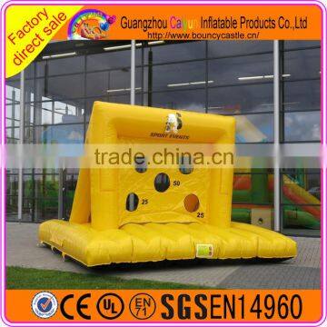 High Quality Yellow Inflatable Basketball Shooting Game photo-3