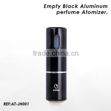 10ml Empty Black aluminum perfume atomizer