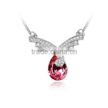 2016 hot sale 18k white gold necklace