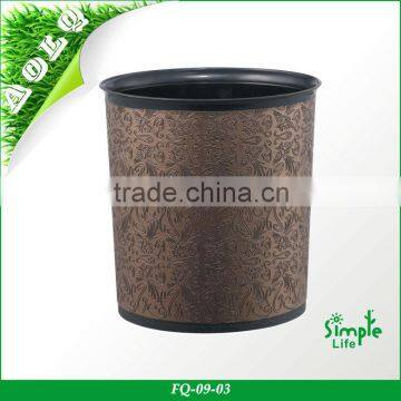 Fire proof room trash container/trash can/trash bin