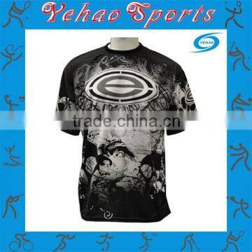 100% polyester black hot sale sublimation shirt baseball jersey