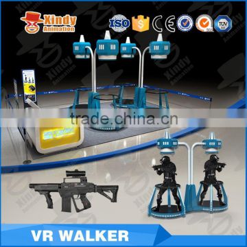 2016 New Arrival Exercise Virtual Reality latest technology 9D VR treadmill equipment