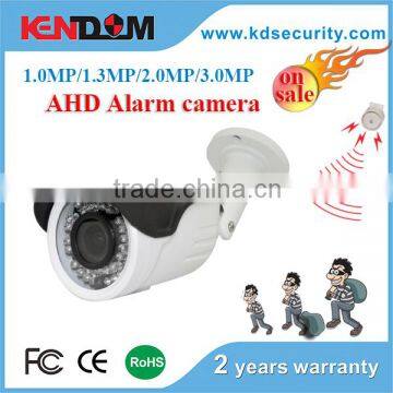 New Small Leds Alarm Camera, Alarm Bullet Camera, AHD & IP Alarm System 1MP/1.3MP/2MP AHD Camera Alarm available