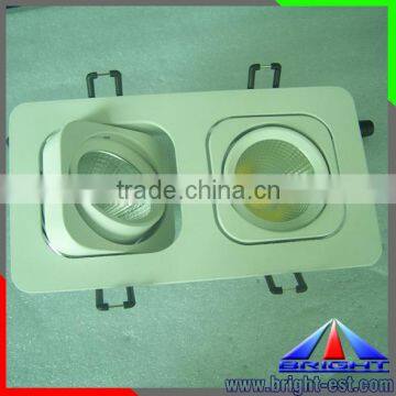 Double-headed Square COB Downlight