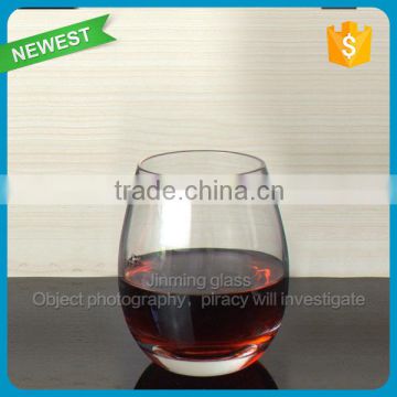 Transparent Wine Glass Drinking Red Wine Glass Small Size Cup Stemless Wine Glass