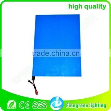 electroluminescent backlight with battery inverter, three flashing modes