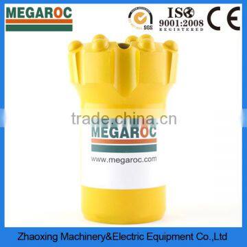 T38 thread button rock drill bit 76mm