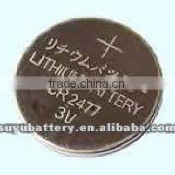 CR2477 lithium button cell battery lithium battery cr2477