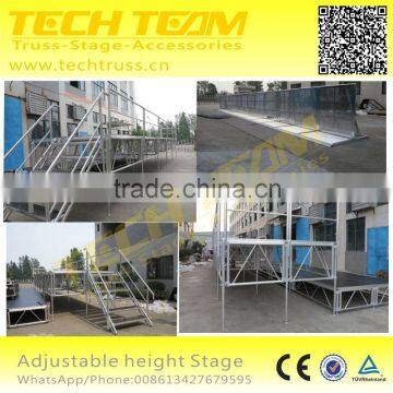 ST3-Stage Adjustable Wedding Concert Stage Decoration photo-4