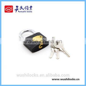Top Security Padlock, padlock with key with Best competitive price,Grey Iron Padlock