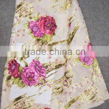 Unique Design Shining Velvet Laces for Party Dresses