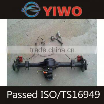 electric rear disc brake axle