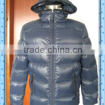 quilted popular men's down jacket in 2016 winter new design