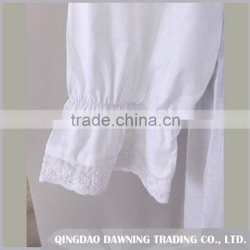 High Quality AAA Grade Embroidered Dressing Nightgown Nightdress photo-4