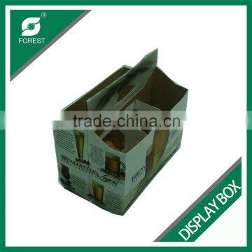 HIGH QUALITY KRAFT PAPER DISPLAY CONTAINERS CUSTOM PRINT PAPER PACKING BOX WITH HANDLE photo-2