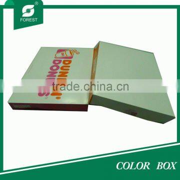 DONUTS FOOD CARDBOARD BOX