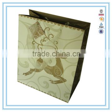 My alibaba custom creative bag Christmas deer paper bag christmas paper bag