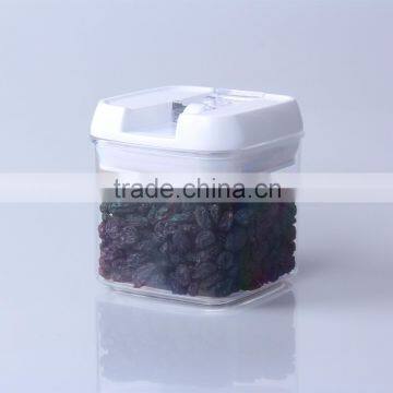 HOT SALE food grade PP material airtight plastic jar food container