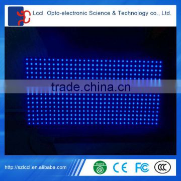 Waterproof single color led display hd china video advertising display