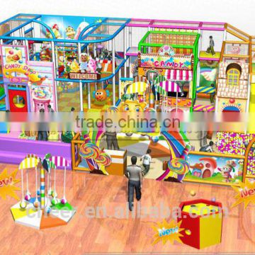 Indoor playground Cheer Amusement Candy Themed indoor playground set