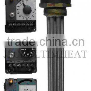 Type 9STC, Immersion heater with plastic enclosure. With thermostat