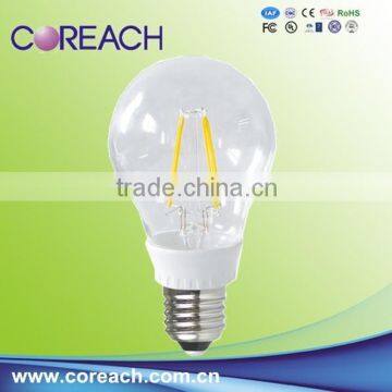 led filament light edison bulb led new arrival high lumen filament 4w e27 e26 A60 G125 led filament bulb lighting Coreach