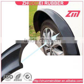 wheel arch flares, material rubber PVC