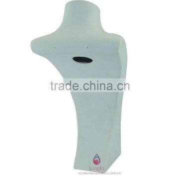 Handmade White Jewelry Necklace Display Bust photo-6