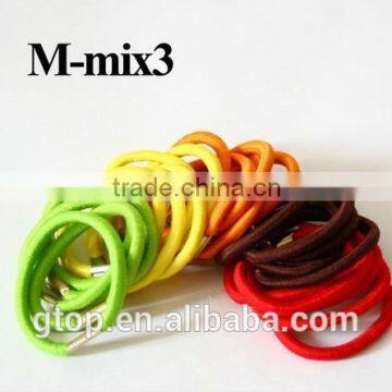 Wholesale rubber elastic hair circle cheap good quality R-0031