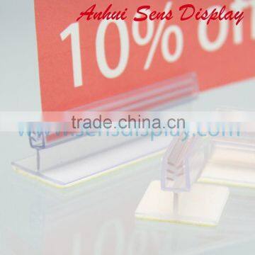 Plastic Display Sign Holder Adhesive Tape Supergrip