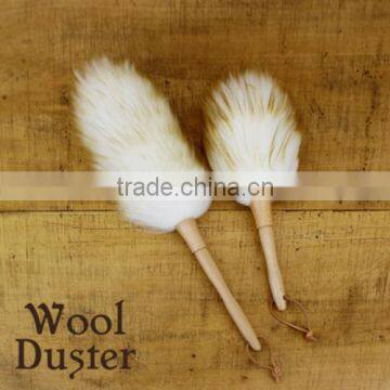 Wool sheepskin duster clean dust for car household computer cleaning brush mops