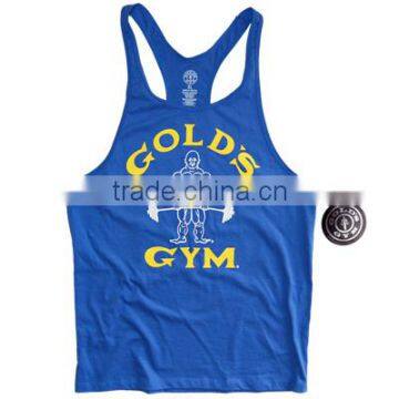 Gold Gym Muscle Joe Premium Stringer Royal Blue