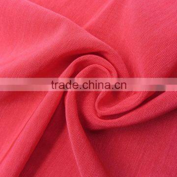 N40420 Nylon Shiny Mesh 180gsm Red Color Elastic Lycra Fabric photo-5
