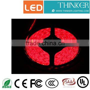 Ultra bright SMD3528 60leds/m 12V IP65 RED color led strips