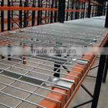 wire mesh decking for racking system