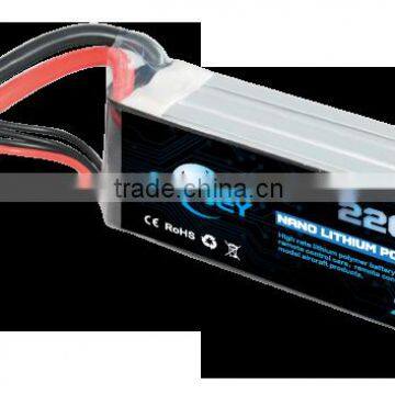 Lithium Rechargeable Lipo Battery 11.1V 2200mAh Cheap Battery Lipo For RC