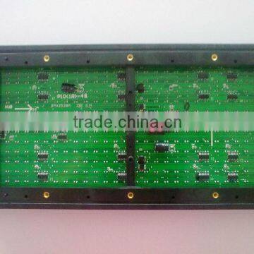 p10 led light window display