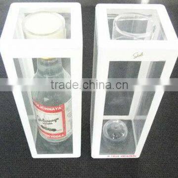 plastic wine package for display promotion