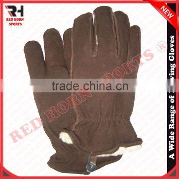 High Grip Leather Driving Gloves, Reduce Hand Fatigue