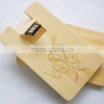 2014 new product wholesale wooden card usb stick free samples made in china