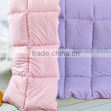 15D hollow fiber quilted white hotel comforter