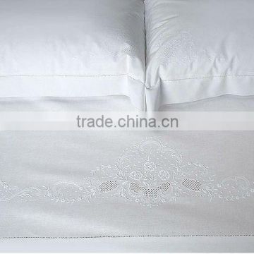 hand embroidery bedding set