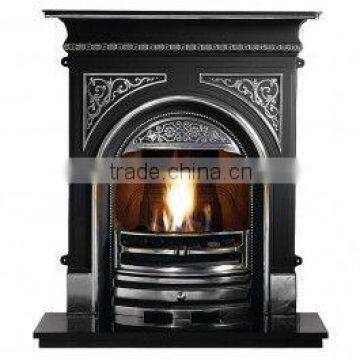 Cast iron fireplace