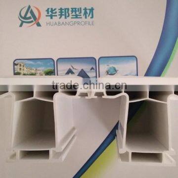 soundproof door panel/upvc door and window frames/upvc profile